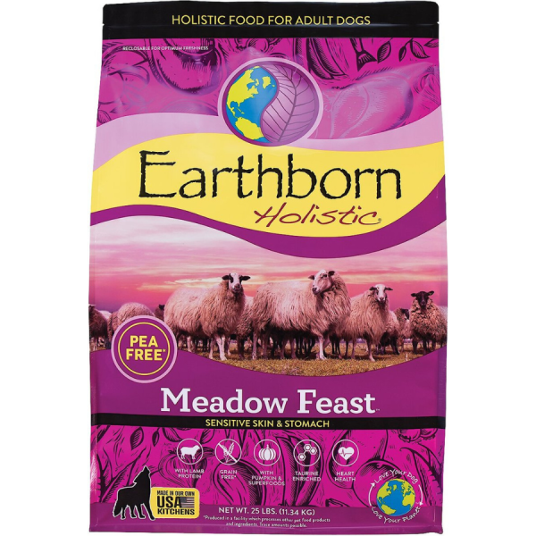 Earthborn Holistic Meadow Feast Grain-Free Natural Dry Dog Food Supply