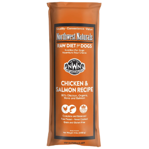 Northwest Naturals Raw Frozen Chicken & Salmon Chub Dog Food 5 lb Discount