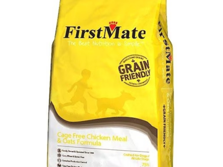 FirstMate Grain Friendly Cage Free Chicken Meal & Oats Dry Dog Food For Discount