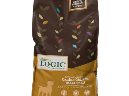 Nature s Logic Canine Chicken Meal Feast Dry Dog Food Online now