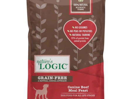 Nature s Logic Canine Beef Meal Feast Dry Dog Food 4.4 lb For Cheap