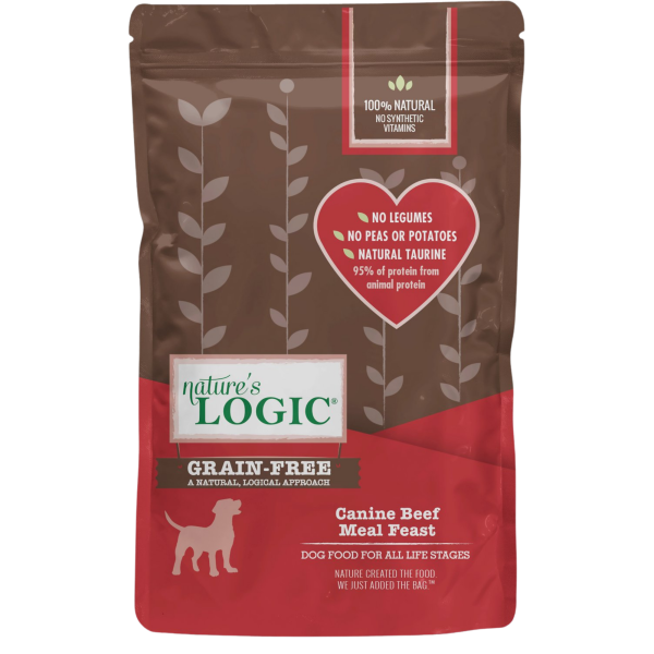 Nature s Logic Canine Beef Meal Feast Dry Dog Food 4.4 lb For Cheap