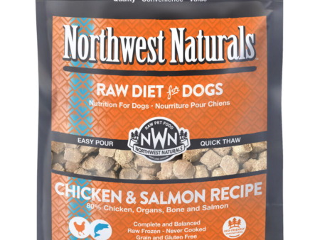 Northwest Naturals Raw Frozen Chicken & Salmon Nuggets Dog Food Online Hot Sale