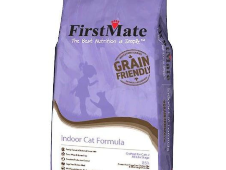 FirstMate Grain Friendly Indoor Formula Chicken & Ocean Fish Dry Cat Food on Sale