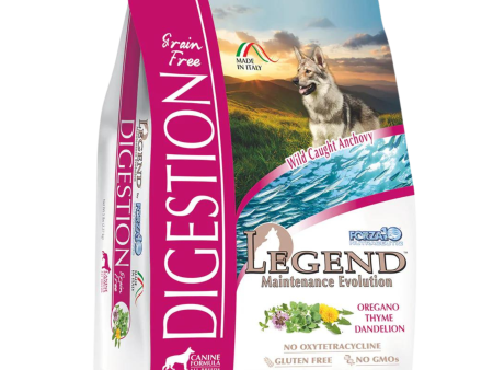 Forza10 Nutraceutic Legend Digestion Grain-Free Wild Caught Anchovy Dry Dog Food For Discount