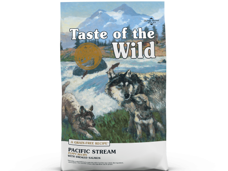 Taste Of The Wild Pacific Stream Puppy Formula Grain-Free Dog Food Supply