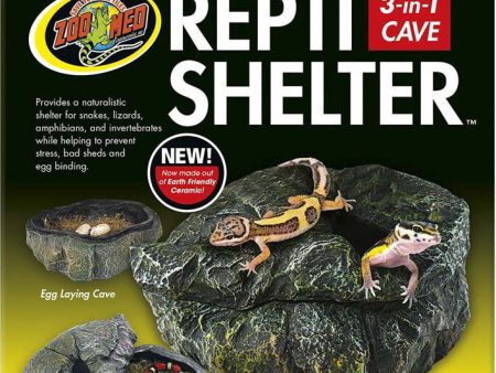 Zoo Med Laboratories Inc - Repti Shelter 3-in-1 Cave Cheap