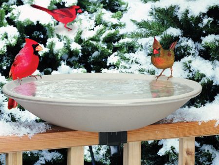 Allied Precision Inc    P - Heated Bird Bath With Ex-tilt Deck Mount on Sale