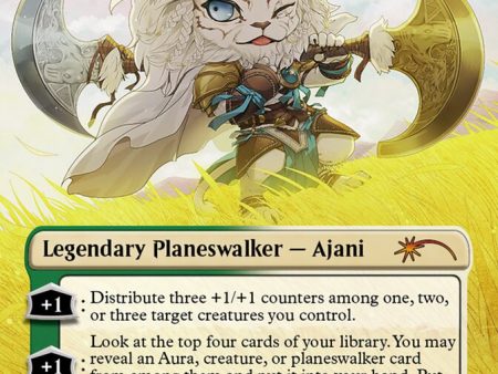 Ajani, Mentor of Heroes (Borderless) [Secret Lair Drop Series] For Discount