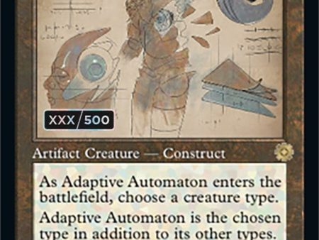 Adaptive Automaton (Retro Schematic) (Serial Numbered) [The Brothers  War Retro Artifacts] For Discount