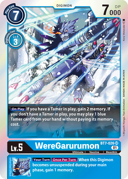 WereGarurumon [BT7-026] [Next Adventure] Online now