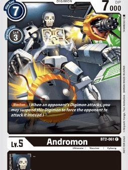 Andromon [BT2-061] (Double Diamond Pre-Release) [Release Special Booster Promos] Cheap