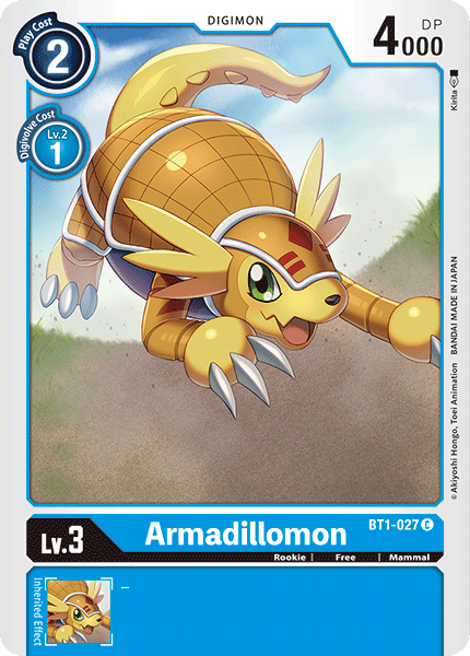 Armadillomon [BT1-027] [Release Special Booster Ver.1.0] Sale