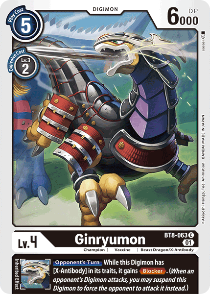 Ginryumon [BT8-063] [New Awakening] Hot on Sale