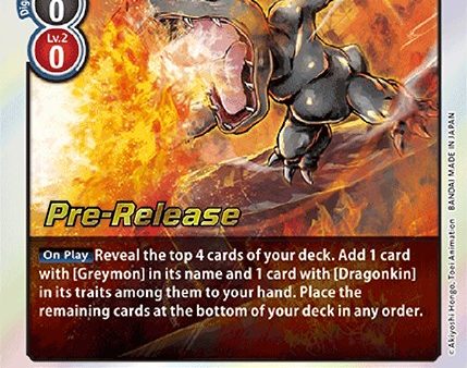 Agumon [BT8-058] [New Awakening Pre-Release Cards] For Discount