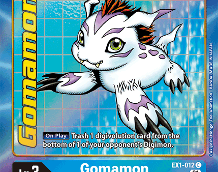 Gomamon [EX1-012] (Alternate Art) [Classic Collection] Supply