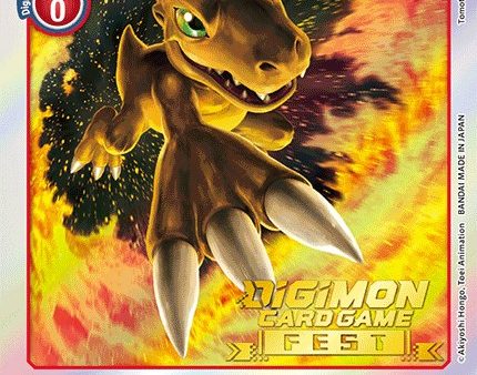 Agumon [P-009] (Digimon Card Game Fest 2022) [Promotional Cards] Discount