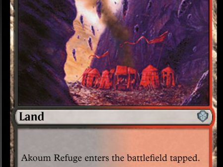 Akoum Refuge [Starter Commander Decks] Online Sale