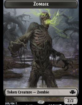 Zombie    Saproling Double-Sided Token [Dominaria Remastered Tokens] Online now