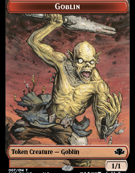 Goblin    Cat (003) Double-Sided Token [Dominaria Remastered Tokens] For Discount