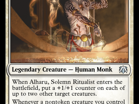 Alharu, Solemn Ritualist [March of the Machine Commander] Sale