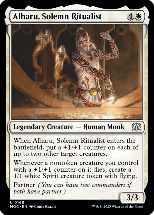 Alharu, Solemn Ritualist [March of the Machine Commander] Sale