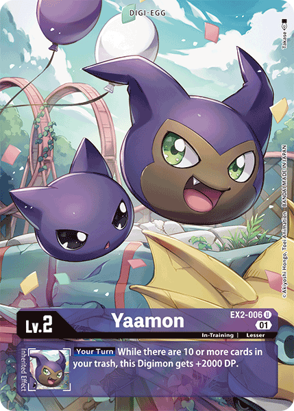 Yaamon [EX2-006] (Alternate Art) [Digital Hazard] Online now