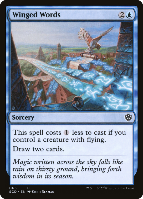 Winged Words [Starter Commander Decks] Cheap