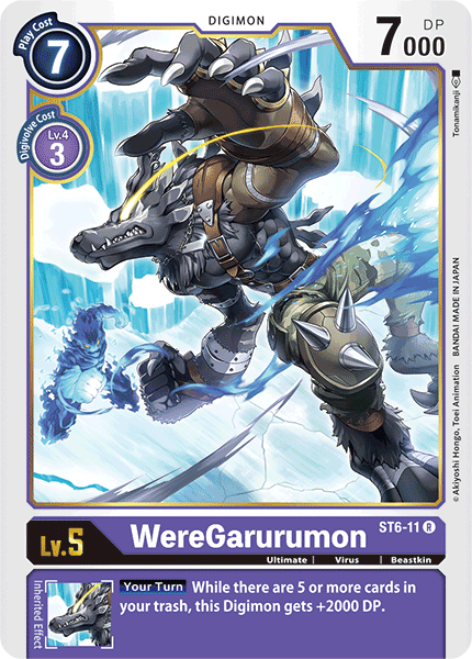 WereGarurumon [ST6-11] [Starter Deck: Venomous Violet] Online Sale