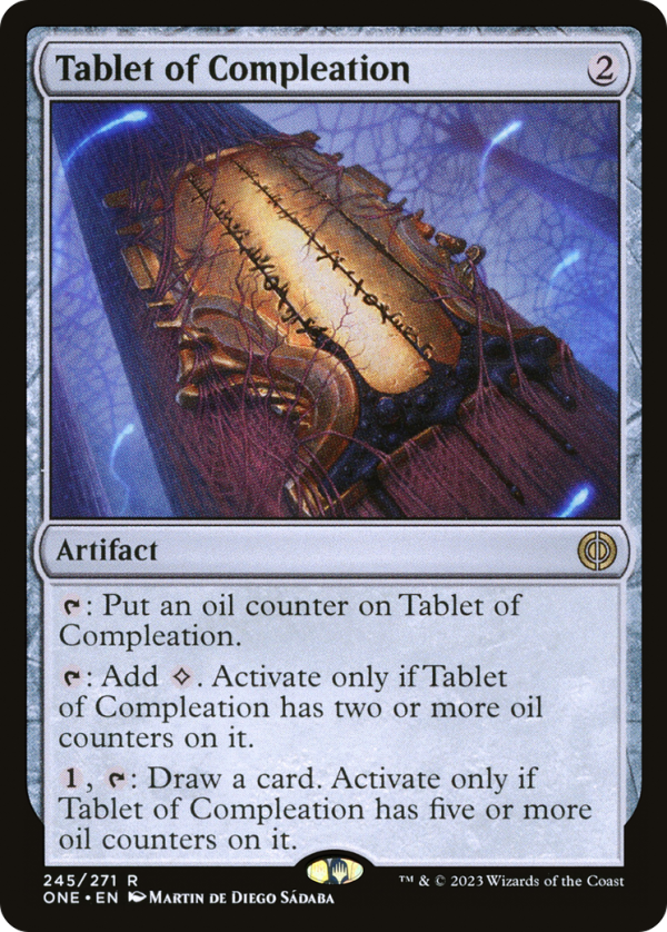 Tablet of Compleation [Phyrexia: All Will Be One] on Sale