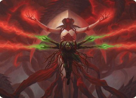 All Will Be One Art Card [Phyrexia: All Will Be One Art Series] For Discount