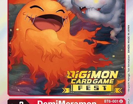 DemiMeramon [BT6-001] (Digimon Card Game Fest 2022) [Double Diamond Promos] For Cheap