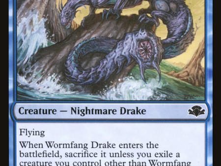 Wormfang Drake [Dominaria Remastered] Hot on Sale