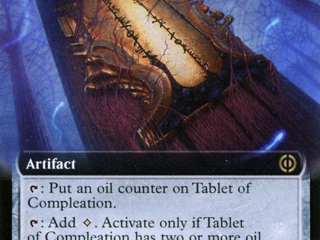 Tablet of Compleation (Extended Art) [Phyrexia: All Will Be One] Online now