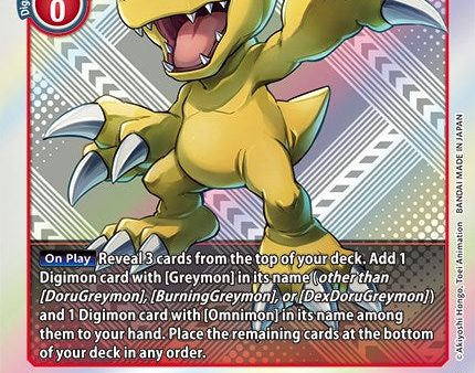 Agumon [BT5-007] (New Awakening Pre-Release Tournament Winner Card) [New Awakening Pre-Release Promos] Discount