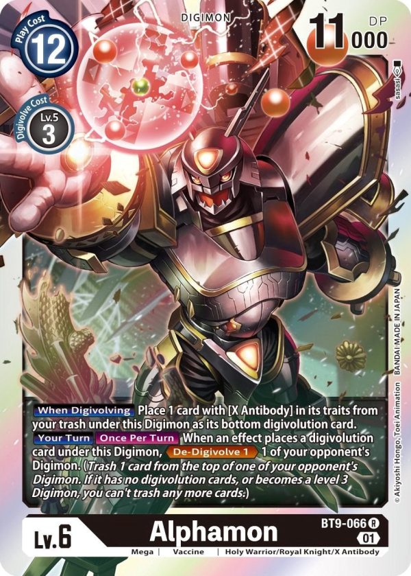 Alphamon [BT9-066] [X Record] Online Hot Sale