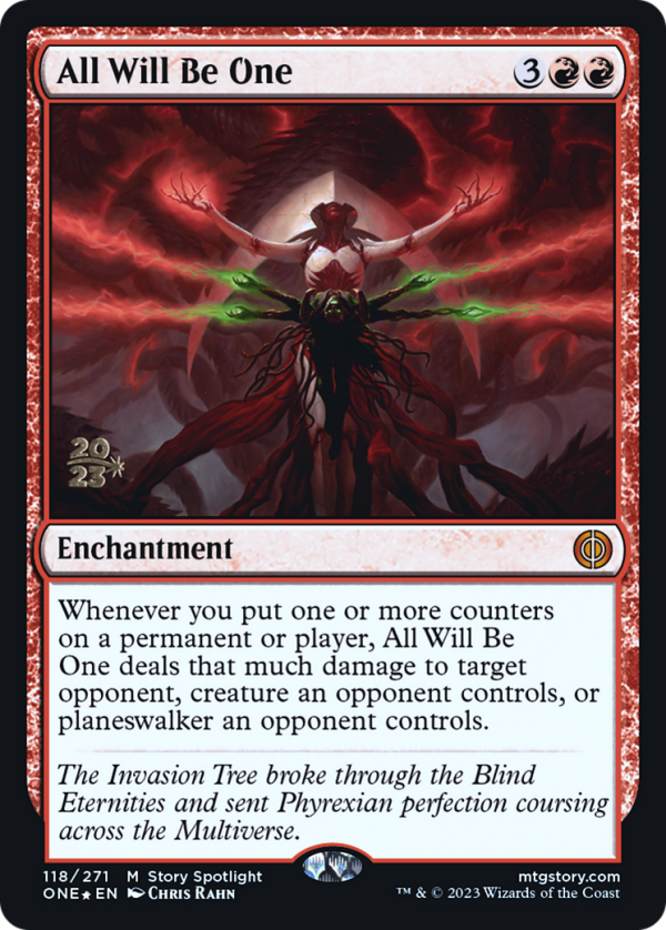 All Will Be One [Phyrexia: All Will Be One Prerelease Promos] Hot on Sale