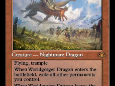 Worldgorger Dragon (Retro) [Dominaria Remastered] For Sale