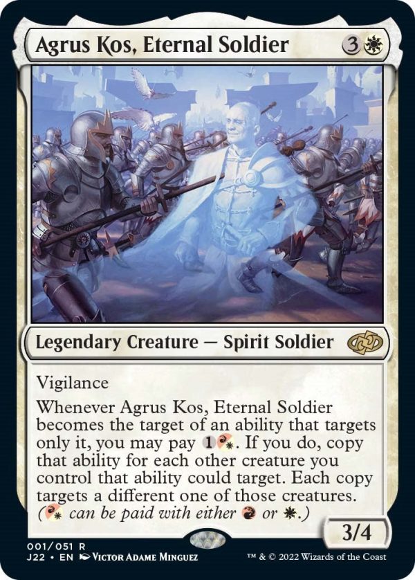 Agrus Kos, Eternal Soldier [Jumpstart 2022] For Sale