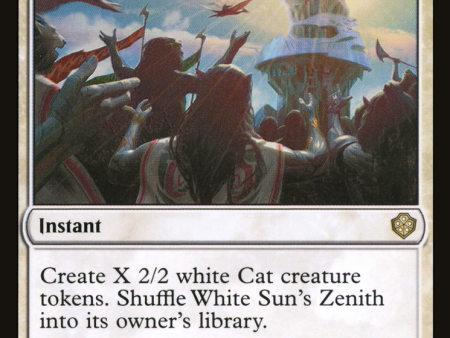 White Sun s Zenith [Starter Commander Decks] Supply